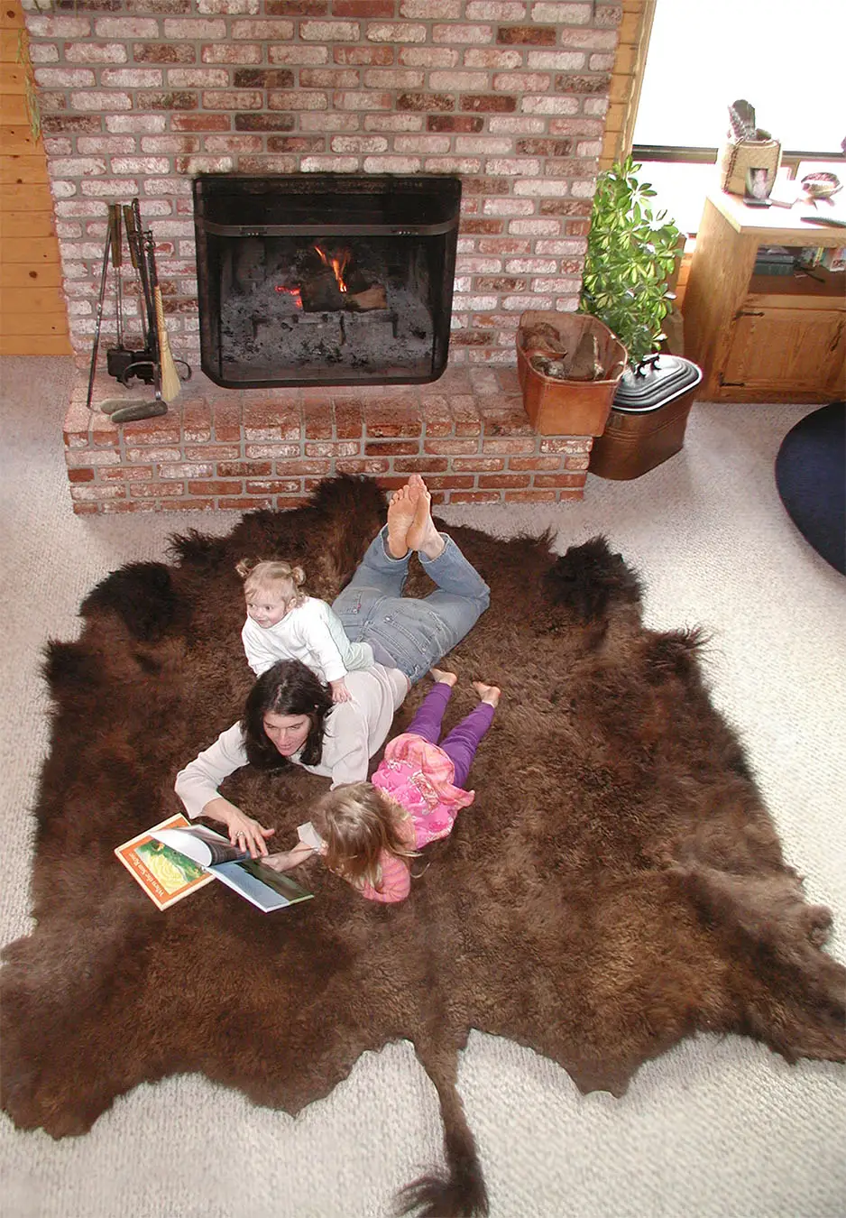 XL Buffalo Robes, Hides & Rugs: naturally tanned, highest quality