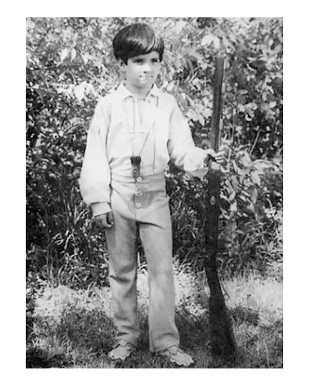 Boys Frontier Leather Pants