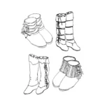 Comanche Moccasin Pattern