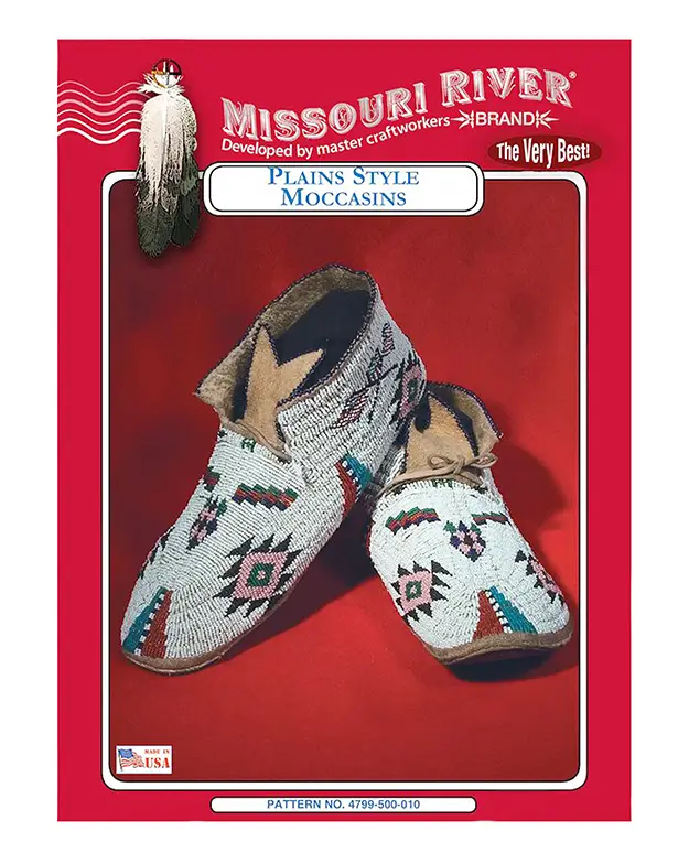 Plains Style Moccasins