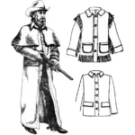 Range/Fringe Coat and Insert Pattern