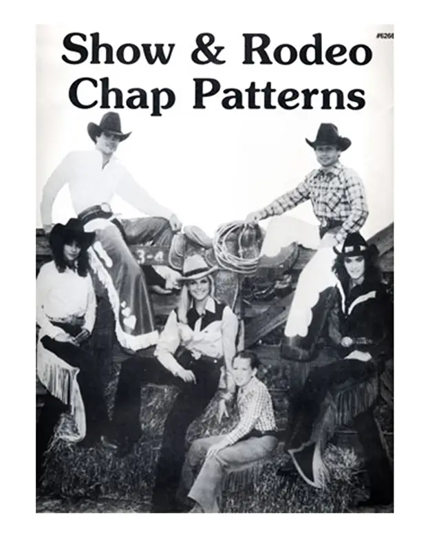 Show and Rodeo Chap Patterns