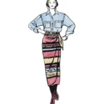 Wrap Around Skirt Pattern