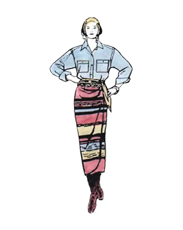 Wrap Around Skirt Pattern