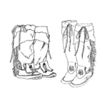 Yaqui Moccasin Pattern