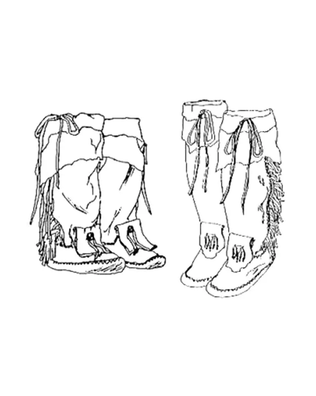 Yaqui Moccasin Pattern