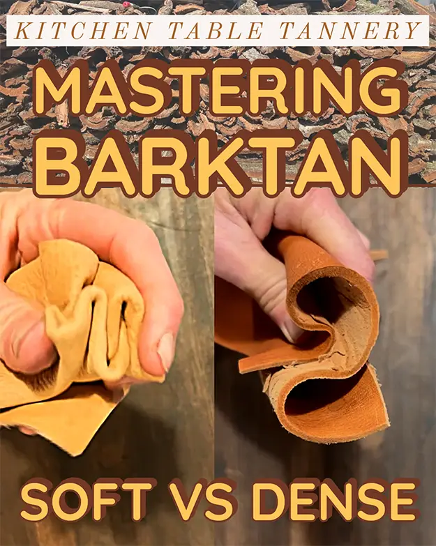 Soft vs Dense Bark Tanning - Zoom Class